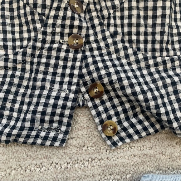 Verge Girl Check Bustier Top - Picture 4 of 7